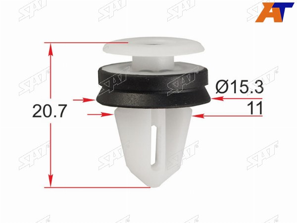 Клипса обшивки двери LAND ROVER (1 шт.)