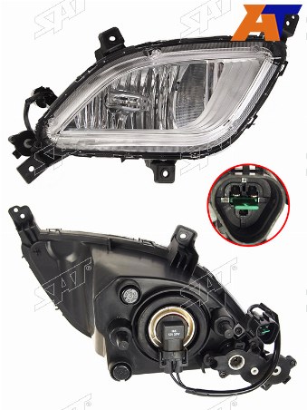 Фара противотуманная KIA CERATOFORTE 16-19 RH