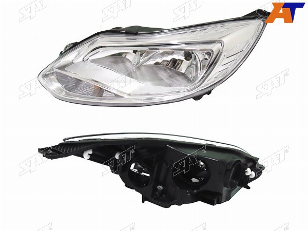 Фара FORD FOCUS III 11-15 LH хром