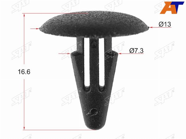 Клипса обшивки NISSANTOYOTALEXUSMITSUBISHI (1 шт.)