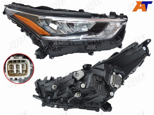Фара TOYOTA HIGHLANDER 20- RH LED (ком-ия Престиж)