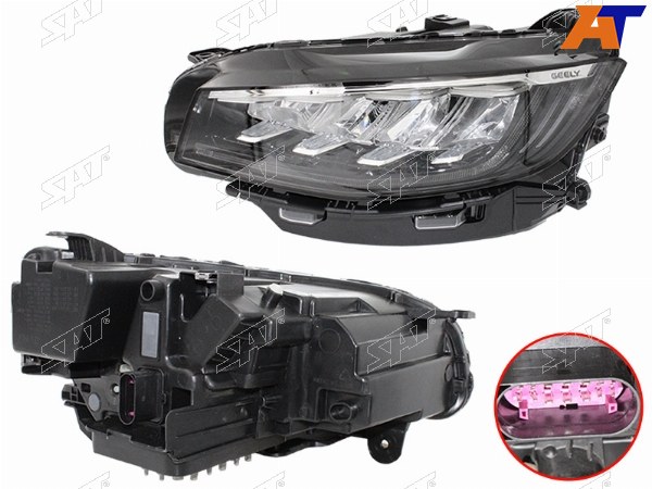 Фара GEELY ATLAS PRO 19- LH LED