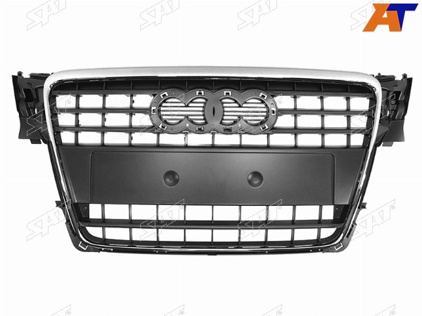Решетка радиатора AUDI A4 08-12 хром