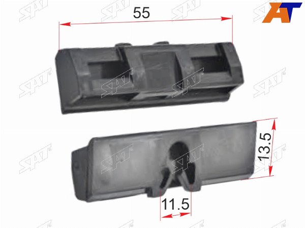 Клипса молдинга лобового стекла LEXUS GS S19 05-12  LS F4 06-17 (1 шт.)