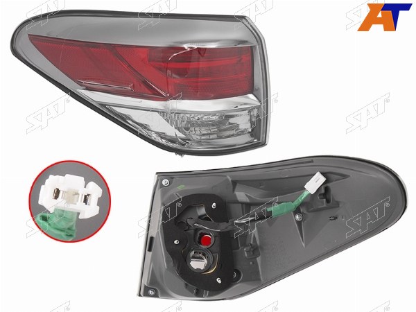 Фонарь задний LEXUS RX 12-15 LH LED