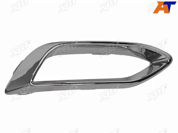 Накладка заднего бампера VW POLO 20 - LH хром