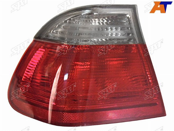 Фонарь задний BMW E46 01-05 LH 4D черный