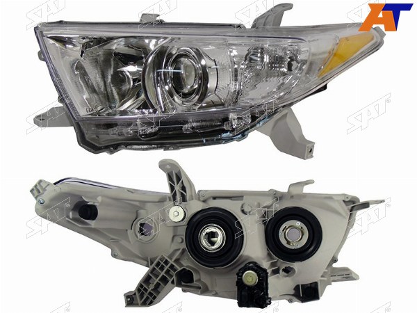 Фара TOYOTA HIGHLANDER 10-13 LH