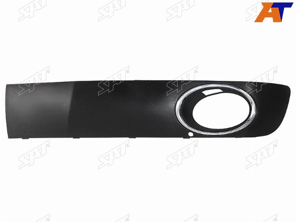 Оправа ПТФ VW TRANSPORTER T5 10-15 LH с хромом