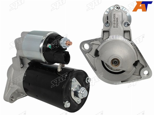 Стартер Toyota Avensis (T220) 00-03  Corolla (E120) 00-07  RAV4 (CA20) 00-05  Auris 06-10 (1,1 kW