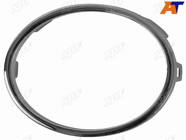 Оправа ПТФ VW GOLF VI 08-12 5DTIGUAN 11-17CADDY 10-15 LH хром ободок
