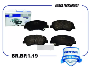 BRAVE BRBP119 передние тормозные колодки