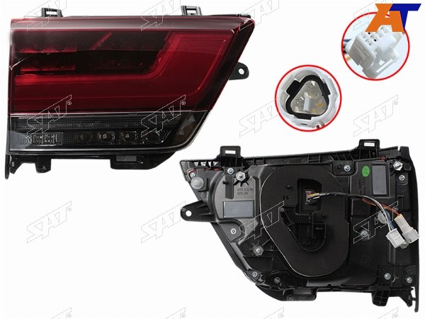 Фонарь в крышку багажника TOYOTA LAND CRUISER 300 21- LH LED