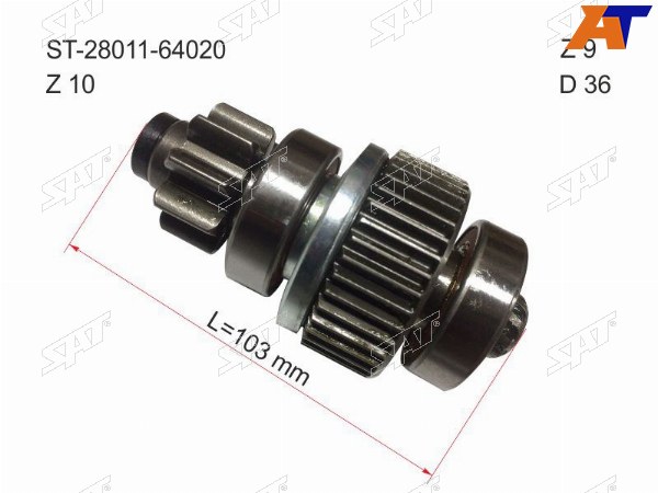 Бендикс Toyota Camry 82-90  Corolla (E110,E120) 82-04  RAV4 (CA20) 00-05  Vista 86-90  Daihatsu