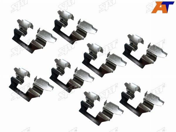 Комплект монтажный тормозных колодок RR NISSAN X-TRAIL T30 00-13PRIMERA P12 01-05INFINITI FX4535
