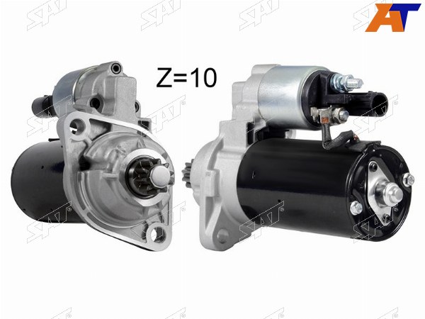 Стартер Audi A3 03-19  Q3 11-19  Skoda Kodiaq 16-22  Octavia 04-20  Rapid 17-20  Volkswagen Gol