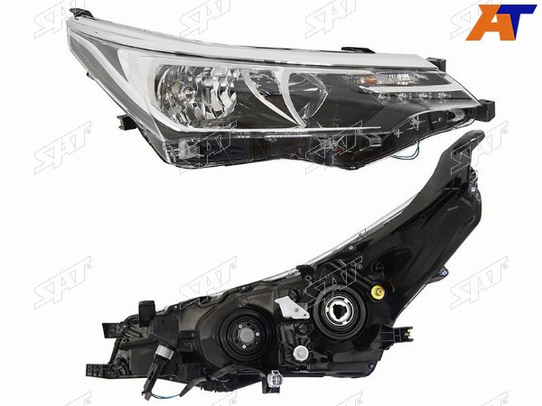 Фара TOYOTA COROLLA 16-19 RH с электрокорректором