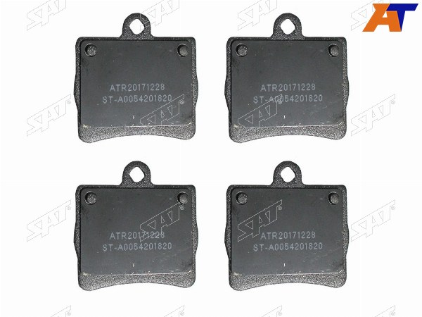 Колодки тормозные зад MERCEDES W202C124