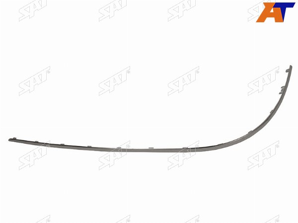 Молдинг заднего бампера MERCEDES E-CLASS W212 09- LH E350E550 хром