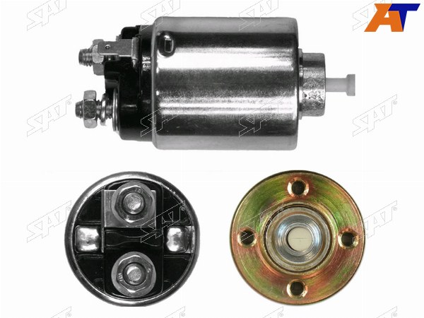 Втягивающее реле стартера MAZDA 323SUZUKI SX4NISSAN MARCH K10 82-91 (4 креп.отв.)
