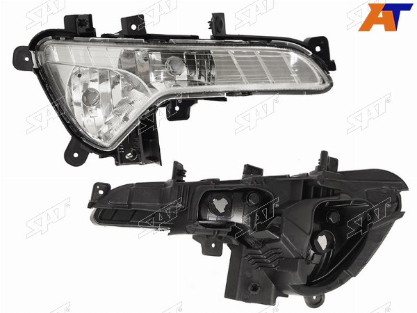 Фара противотуманная KIA SPORTAGE III 10-16 RH под две лампы