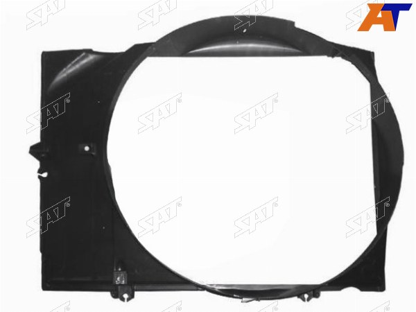Диффузор радиатора TOYOTA LAND CRUISER 100 2UZFE 98-LEXUS LX470 2UZFE 98-
