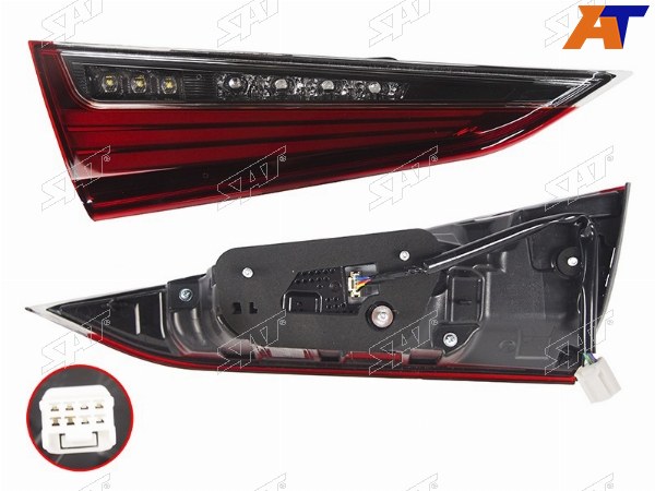 Фонарь в крышку багажника LEXUS ES 18-21 LH LED