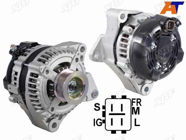 Генератор TOYOTA TUNDRA 07-LAND CRUISER 06-LEXUS GX470 03-LX470 4.7 12V 130A 06-