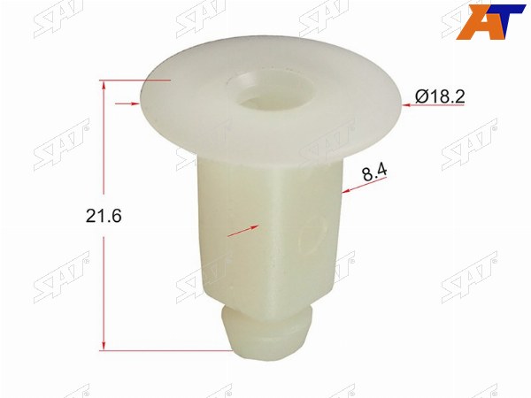 Клипса фиксатор TOYOTALEXUS (1 шт.)