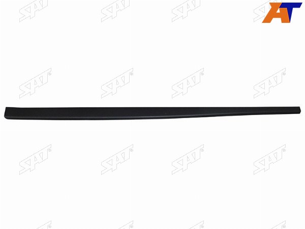 Накладка порога  RENAULT DUSTER 10-21 NISSAN TERRANO 14-22 RH черная