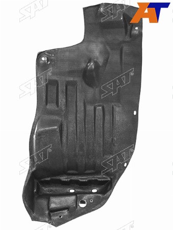 Подкрылок MITSUBISHI L200 07-14TRITON 05-10 LH передняя часть