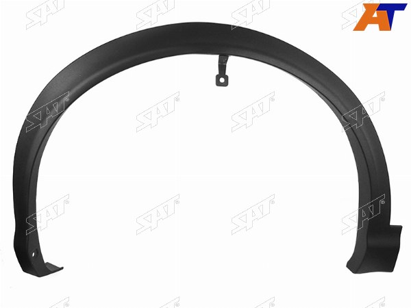 Молдинг арки крыла NISSAN QASHQAI 14-22 LH передний (выпуклый)