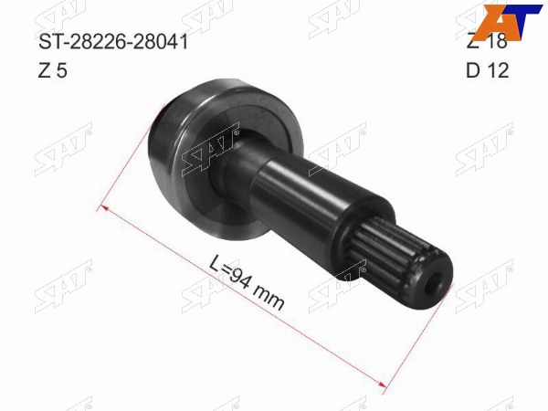 Бендикс Toyota Avensis (T250) 03-08  Caldina (T240) 02-07  Camry 01-06  Harrier (XU30) 03-13