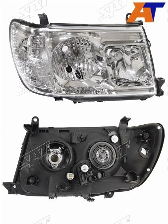 Фара TOYOTA LAND CRUISER 100 05-07 RH под корректор под ксенон