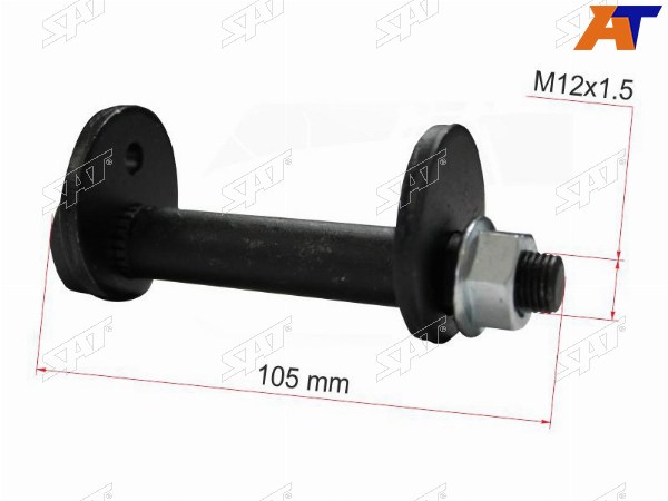 Болт (комплект) с эксцентриком  MITSUBISHI PAJEROMONTERO 00-06