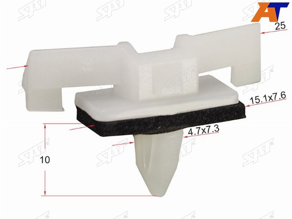 Клипса молдинга NISSAN (1 шт.)