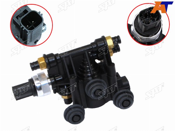 Блок клапанов пневмоподвески LAND ROVER SPORT 34 05-13DISCOVERY III 04-09