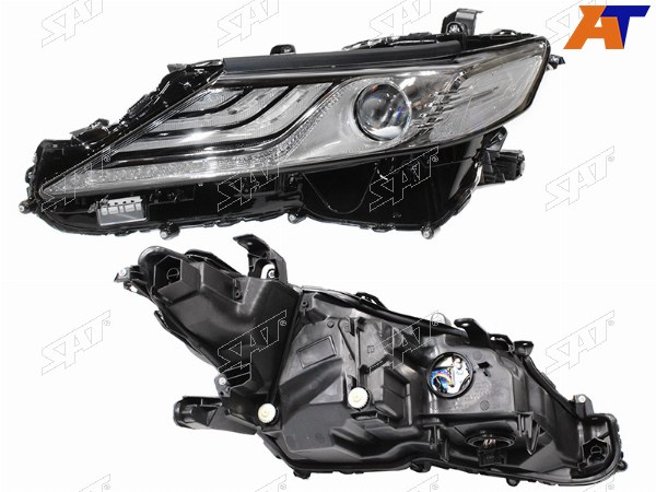 Фара TOYOTA CAMRY 18- LH (3 LED полосы)