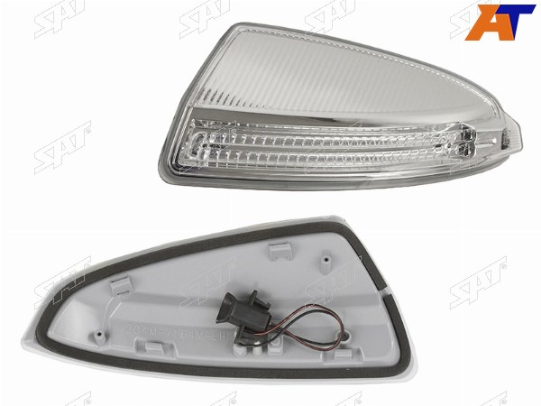 Поворот в зеркало MERCEDES W204 06-11 LH