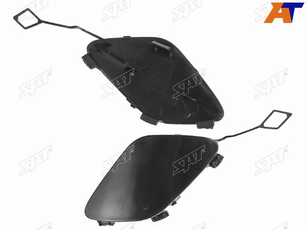 Заглушка в бампер MERCEDES E-CLASS W212 13-16 - под крюк (ELEGANCE)