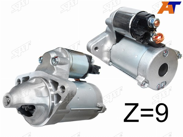 Стартер Toyota Hiace 04-20  Hilux 04-15  Land Cruiser Prado (J120) 02-07  Fortuner 04-15 (1,2 kW