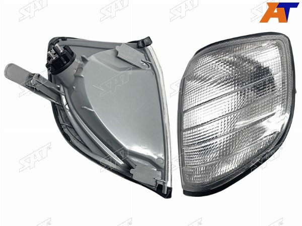 Габарит MERCEDES W140 94-98 LH белый