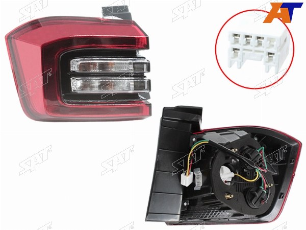 Фонарь задний CHERY TIGGO 4 18-23 4 PRO 21- LH