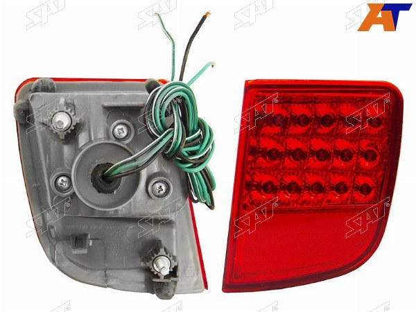 Фонарь в задний бампер TOYOTA LAND CRUISER 200 07-15 RH диод