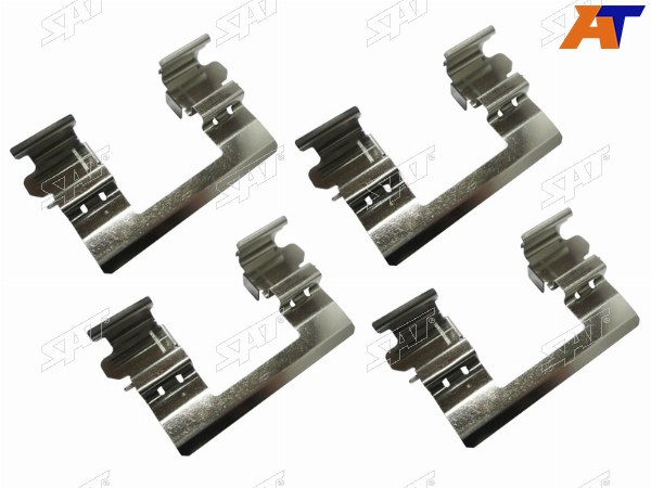 Комплект монтажный тормозных колодок FR NISSAN QASHQAI 06-14X-TRAIL 07-14