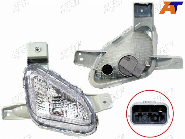 Фара противотуманная HYUNDAI SONATA 17-20 LH