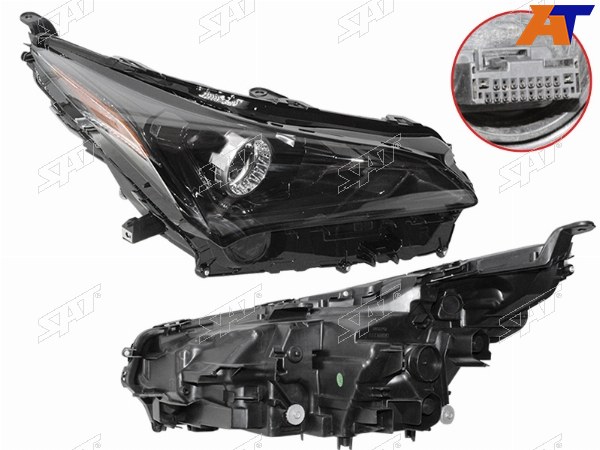Фара LEXUS NX 17- RH LED  с электрокорректором