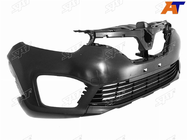 Бампер передний Renault Kaptur 16-20 (С отверстием под крюк)