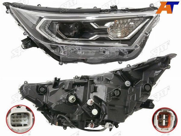 Фара TOYOTA RAV4 19- RH LED (без блока)