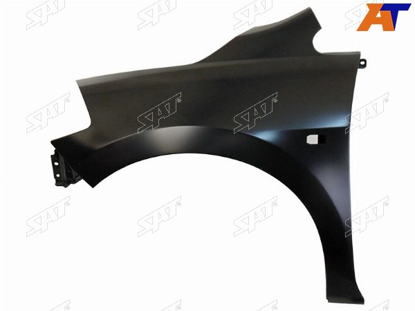 Крыло переднее NISSAN TIIDA 04-14 LH с отв. под повторитель